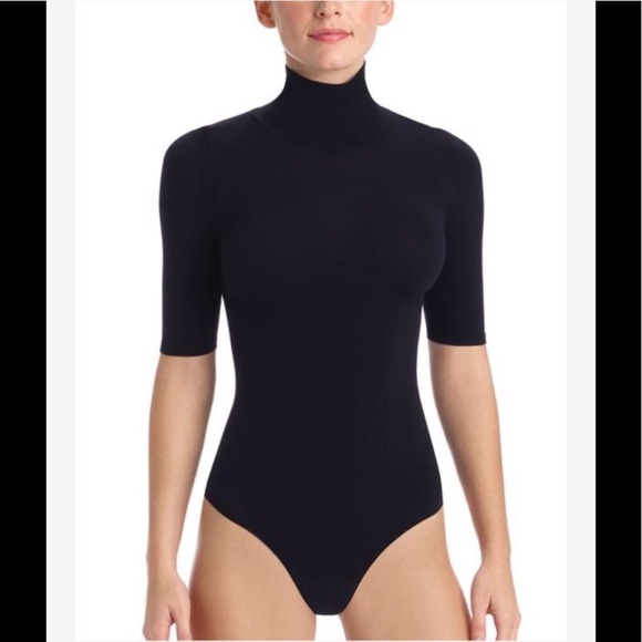For Skye Four Commando Ballet Short Sleeve Turtleneck Bodysuit NWT - Picture 14 of 14